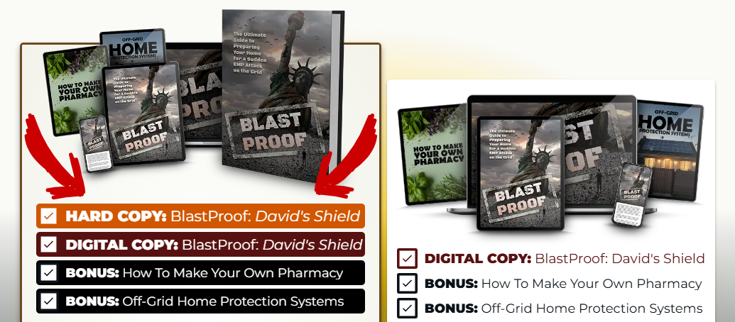 BlastProof David's Shield package
